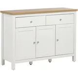 Beliani Atoca 113 x 81 x 39 cm Cremeweiß