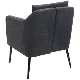 MCW Relaxsessel ~ Stoff/Textil dunkelgrau
