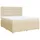 vidaXL Boxspringbett 180 x 200 cm Creme