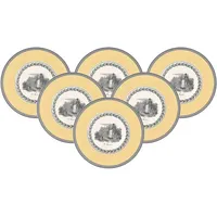 Villeroy & Boch Brotteller Audun Chasse ø 16 cm 6er Set mehrfarbig