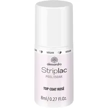 Alessandro Striplac Peel or Soak Top Coat 8 ml rosé