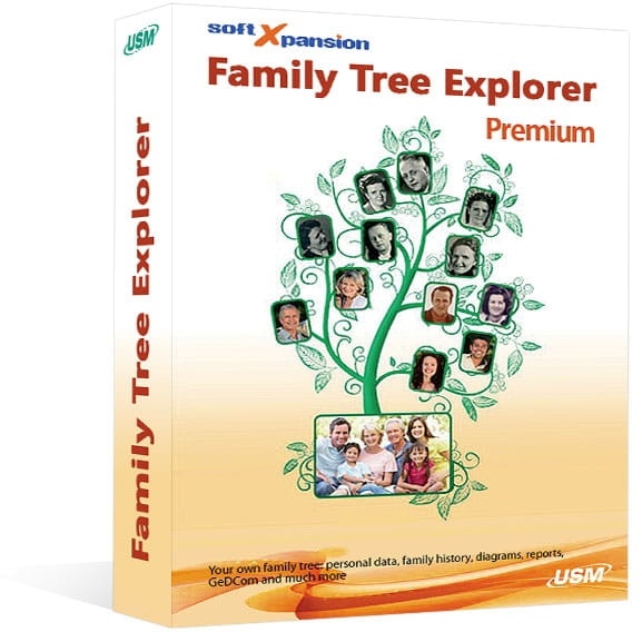 Family Tree Explorer Premium, EN, FR