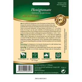 Quedlinburger Tomaten Honig- Miel du Mexique,1 Portion