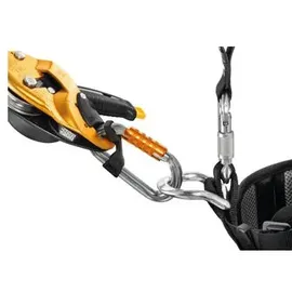Petzl Karabinerhaken Grau