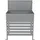 MCW Aluminium Verkleidung für Klimaanlage/Wärmetauscher MCW-P94 110x96x43cm Grau