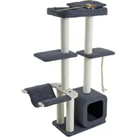 Estexo Kratzbaum 140 cm grau