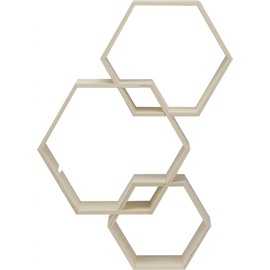 Glorex 61320301 Hexagonal Holz