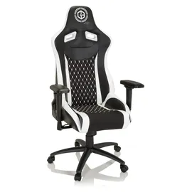HJH Office GAMEBREAKER SX 04 Gaming-Stuhl Schwarz/Weiß