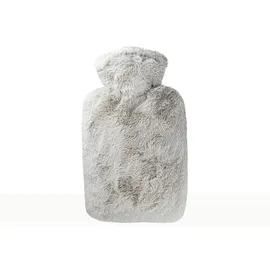 Hugo Frosch Wärmflasche Klassik 1,8 l mit Bezug Langhaar-Flausch taupe