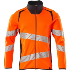 Warnschutz Sweatjacke "ACCELERATE SAFE" UV-Schutz - XXL - orange/schwarzblau
