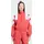 adidas BLOCKED WASHED ZIPPED TRACKTOP Trainingsanzug Rot XL