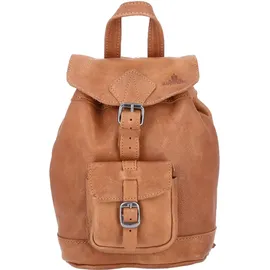The Skandinavian Brand Mini Leder Rucksack Cognac