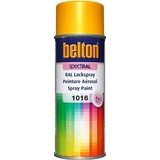 belton spectRAL Lackspray RAL 1016 schwefelgelb, glänzend, 400 ml - Profi-Qualität