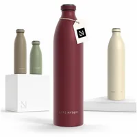 LARS NYSØM Edelstahl Trinkflasche 350ml, 500ml, 750ml, 1L, 1