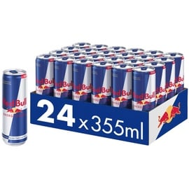 Red Bull Energy Drink Getränke, 24 x 355ml (EINWEG)