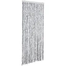 vidaXL Insektenschutz-Vorhang 56 x 200 cm Silber