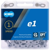 KMC e1 EPT E-Bike 1-Fach Kette 1/2" x3/32, 130 Glieder, Silber