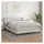 vidaXL Boxspringbett 140 x 200 cm Weiß
