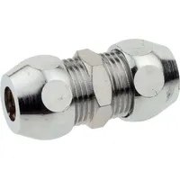 Kirchhoff MS Quetschverschraubung -Verbinder, Chrom,3/8" x 10 mmQ