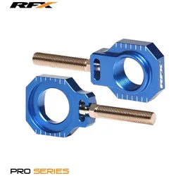Kettenspanner / Achsblöcke RFX Pro blau