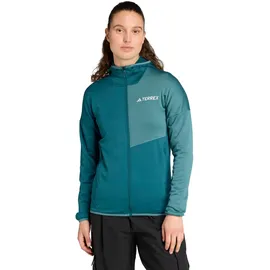 adidas Terrex XPR Light Fleece Laufjacke Petrol S