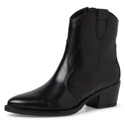 Cowboy Stiefelette, in spitzer Form, Gr. 37, schwarz, , 46115728-37
