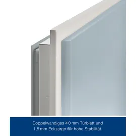 Hörmann ZK-Element Classic Plus rechts 100 x 200 cm verzinkt