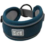 DUVO+ Hunde-Halsband EXPLOR Ultimate Fit Control Halsband Classic petrol blue Größe: XL Halsumfang: 52 - 61 cm