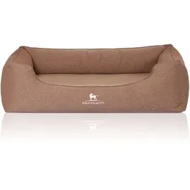Knuffelwuff Hundebett Leano XL 105 x 75 cm hellbraun