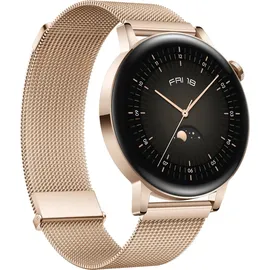 Huawei Watch GT 3 Elegant 42 mm light gold milanese