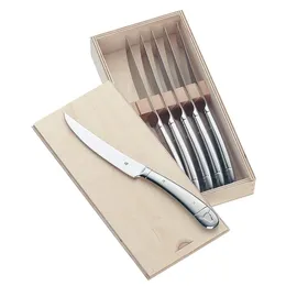 WMF Steakmesser-Set 6 tlg. + Holzbox
