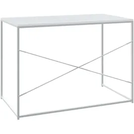 vidaXL Computertisch Weiß 110x60x70 cm Holzwerkstoff