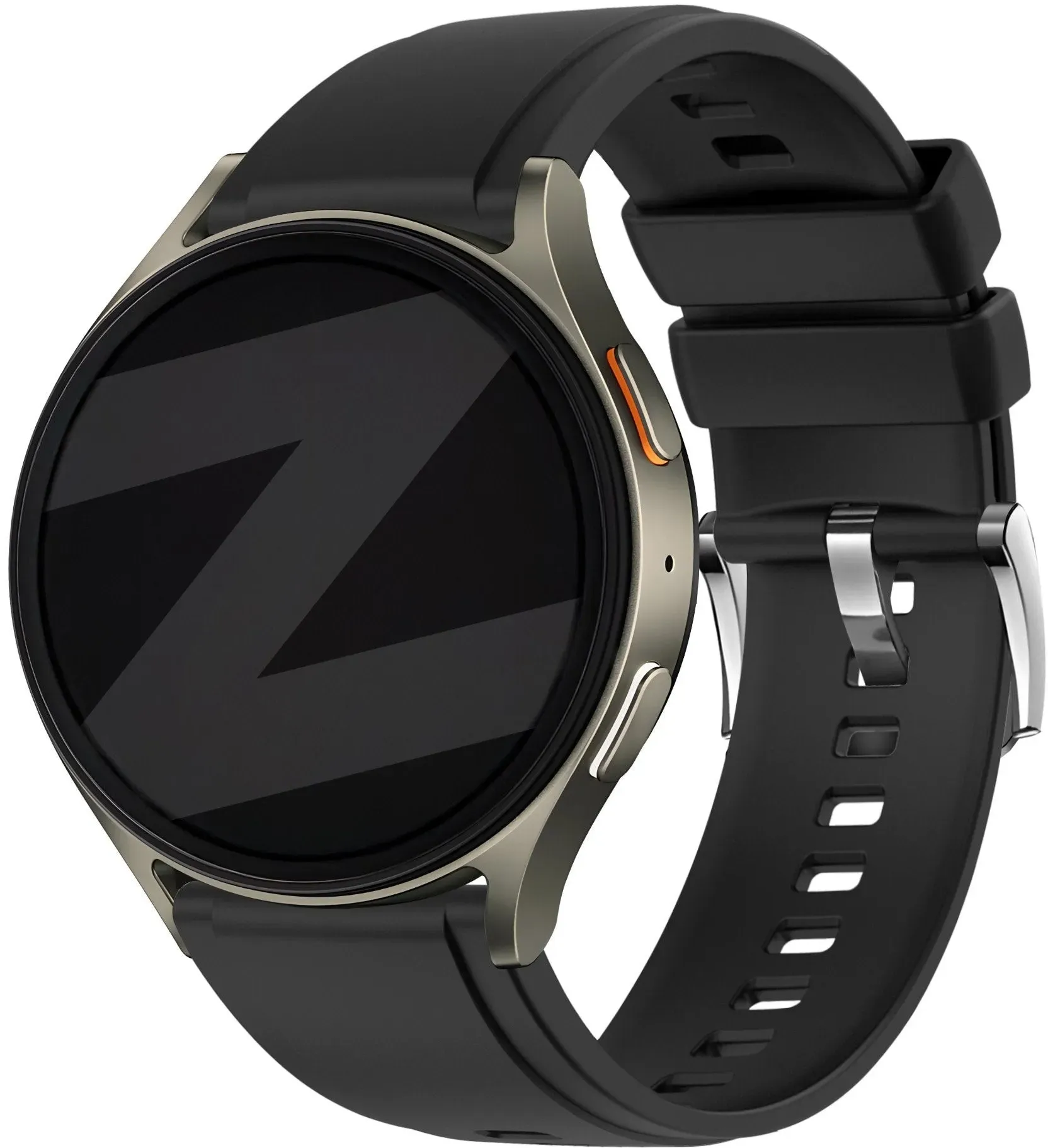 Bandz Noise Noisefit Halo Armband Silikon 'Easy Fit' für Noise Noisefit Halo - Schwarz - Schnallenverschluss