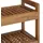 vidaXL Badregal Natur 45 x 30 x 97 cm Massivholz Teak