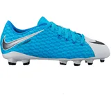 Nike Junior Hypervenom Phelon III FG Motion Blur Pack weiß / blau 33 = UK 1 = US 1.5Y