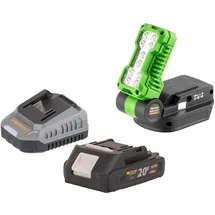 PROCRAFT Procraft, LL20bb Akku LED Strahler 20 V 500 lm + 1x Akku 2,0 Ah + Ladegerät