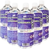 5x1L Isopropanol 99,9% IPA Lösungsmittel Isopropylalkohol 2-Propanol Reiniger Iso Reinigungsalkohol für Epoxidharz River Table