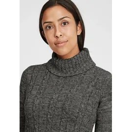 Oxmo Rollkragenpullover Schwarz L