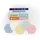 Magnetoplan Moderationskarten sortiert Pastel Wabe, 200x95mm 250St