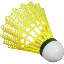 Badminton-Bälle Shuttle 2000 Gelb Grün Langsam Badminton Unisex Gelb grün|gelb sans taille