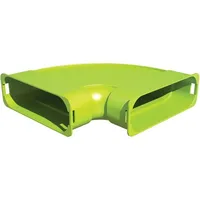 Buderus 3er-Set 90° Bogen FKB140-2 waagerecht für Flachkanal-Form FK140