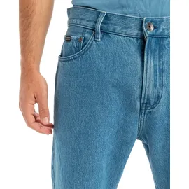 QUIKSILVER Regular-fit-Jeans "Baggy Nineties Wash", Herren, Gr. 31SM, blau (ashley blau), 100% Baumwolle, Jeans