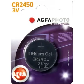 AgfaPhoto CR2450 3V Extreme, Retail Blister (1-Pack)