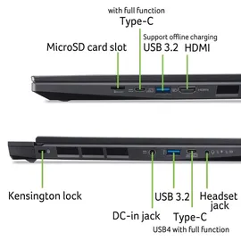 Acer Nitro 14 (AN14-41-R0CD) 14,5" WQXGA 120Hz IPS R7-8845HS RTX4060 16GB/1TB W11