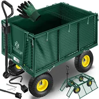 Kesser KESSER® Bollerwagen 550kg belastbar Gartenwagen Transportwagen Gartenkarre herausnehmbare