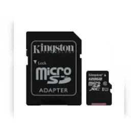 Kingston microSDXC Canvas Select 128 GB Class 10 UHS-I + SD-Adapter