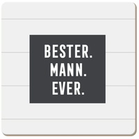 Grafik-Werkstatt Grafik Werkstatt lustiger Untersetzer aus Kork | Bester.