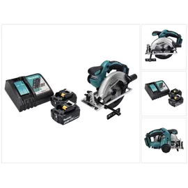 Makita DSS 611 RM Akku-Handkreissäge 18 V 165 mm + 2x Akku 4,0 Ah + Ladegerät