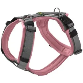 Hunter Maldon Hundegeschirr Altrosa/Grau M