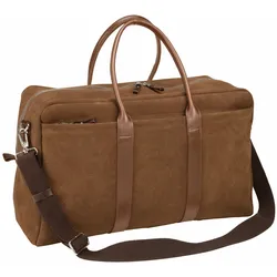 Mey & Edlich Herren Reise-Tasche Braun einfarbig - 01